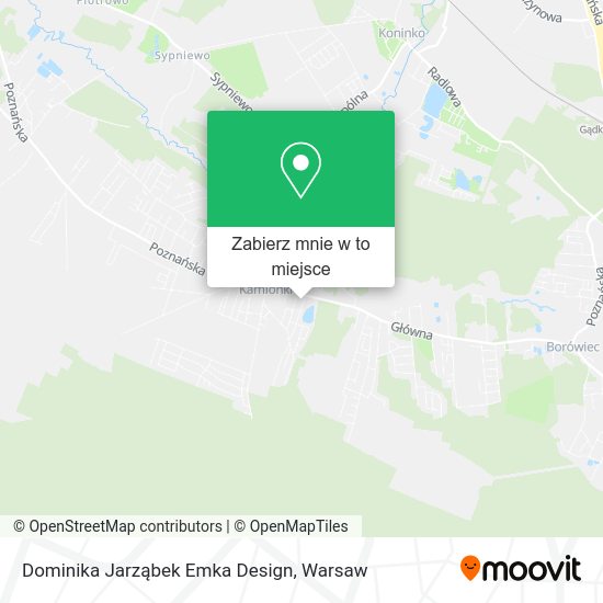 Mapa Dominika Jarząbek Emka Design