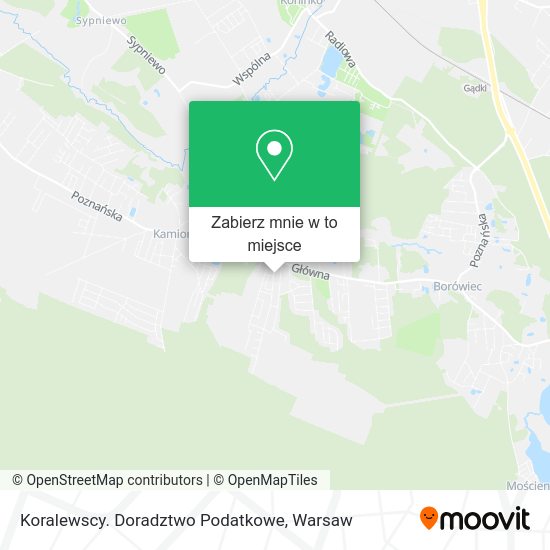 Mapa Koralewscy. Doradztwo Podatkowe