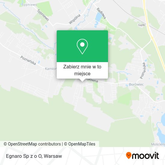 Mapa Egnaro Sp z o O