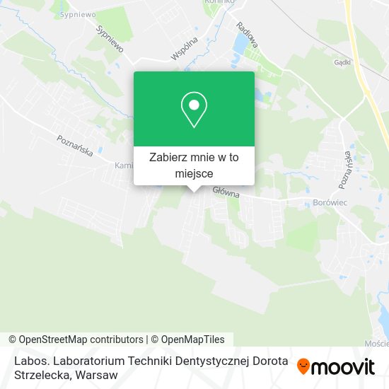 Mapa Labos. Laboratorium Techniki Dentystycznej Dorota Strzelecka