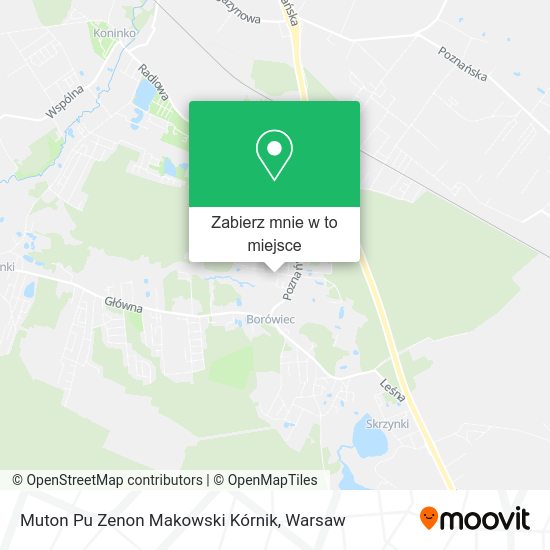 Mapa Muton Pu Zenon Makowski Kórnik