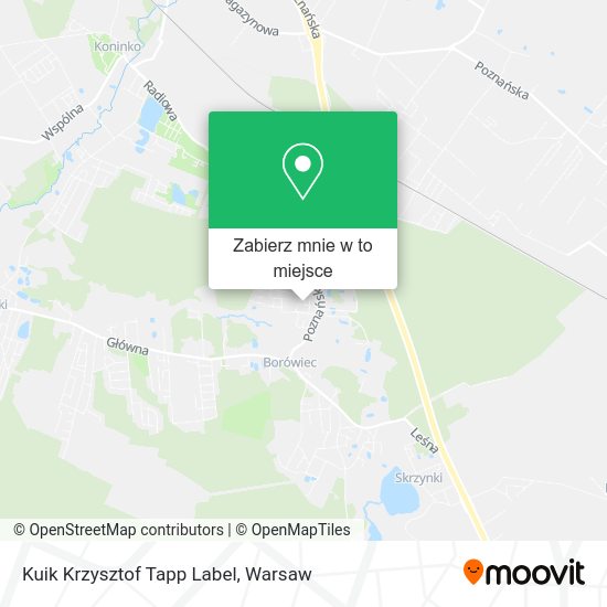 Mapa Kuik Krzysztof Tapp Label