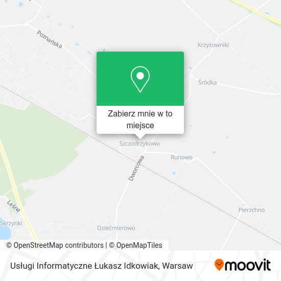 Mapa Usługi Informatyczne Łukasz Idkowiak