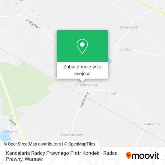 Mapa Kancelaria Radcy Prawnego Piotr Kondek - Radca Prawny