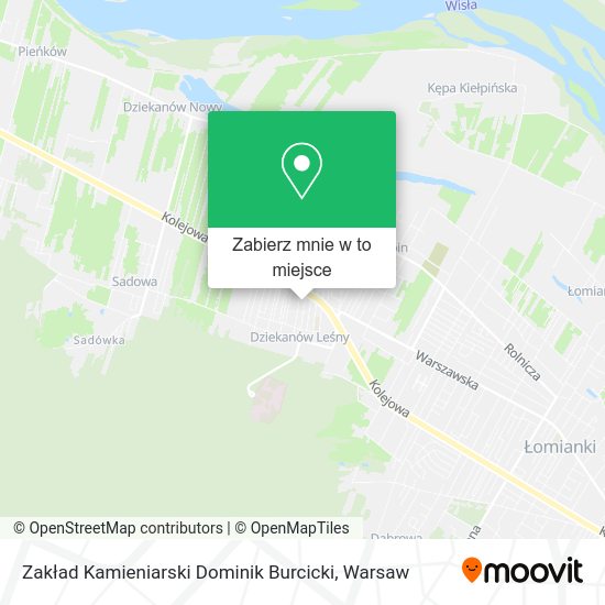 Mapa Zakład Kamieniarski Dominik Burcicki