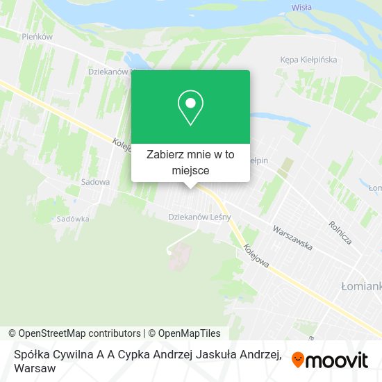 Mapa Spółka Cywilna A A Cypka Andrzej Jaskuła Andrzej