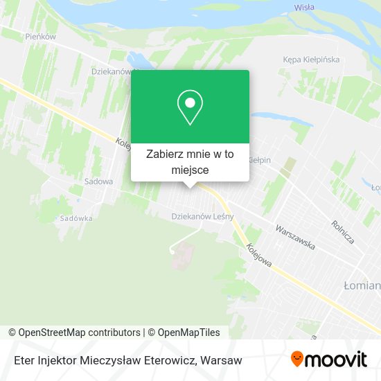 Mapa Eter Injektor Mieczysław Eterowicz