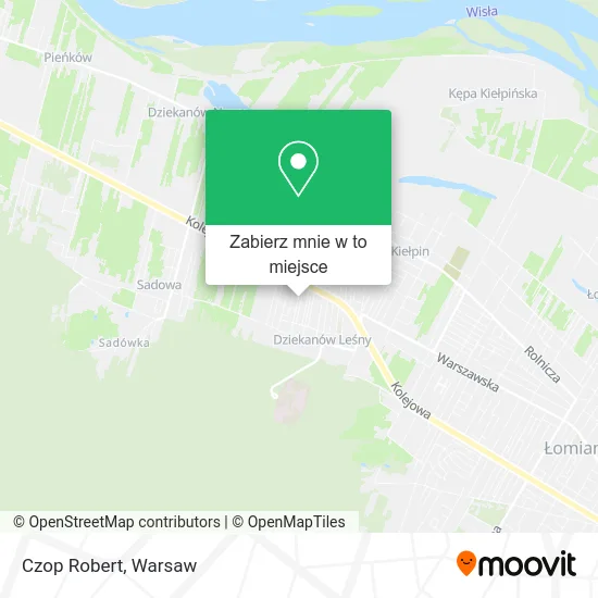 Mapa Czop Robert