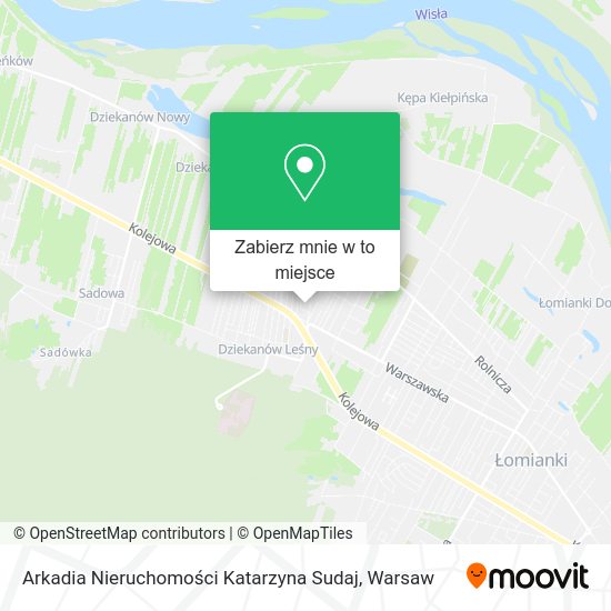 Mapa Arkadia Nieruchomości Katarzyna Sudaj