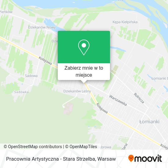 Mapa Pracownia Artystyczna - Stara Strzelba