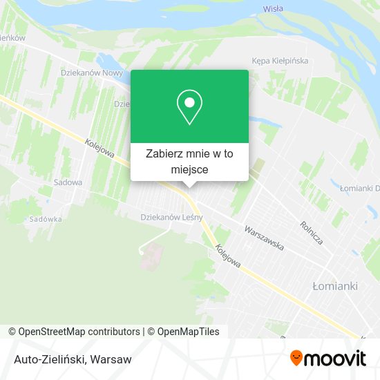 Mapa Auto-Zieliński