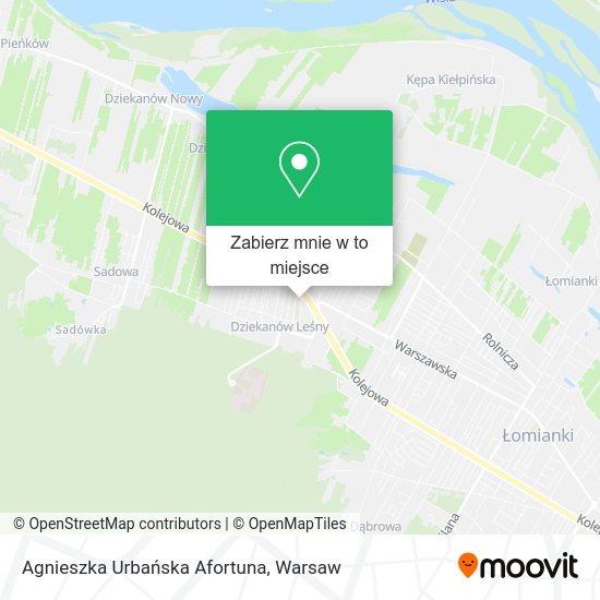 Mapa Agnieszka Urbańska Afortuna