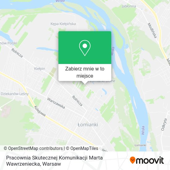 Mapa Pracownia Skutecznej Komunikacji Marta Wawrzeniecka