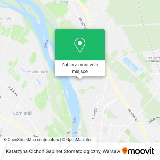 Mapa Katarzyna Cichoń Gabinet Stomatologiczny