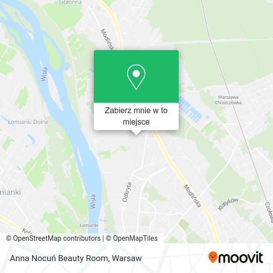 Mapa Anna Nocuń Beauty Room