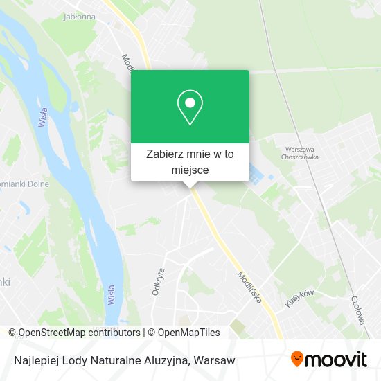 Mapa Najlepiej Lody Naturalne Aluzyjna