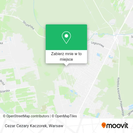 Mapa Cezar Cezary Kaczorek