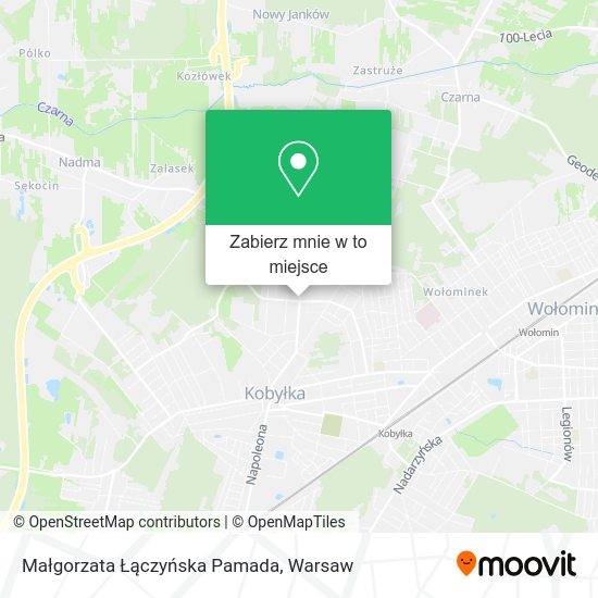 Mapa Małgorzata Łączyńska Pamada