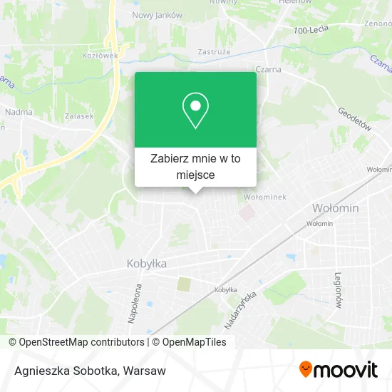 Mapa Agnieszka Sobotka