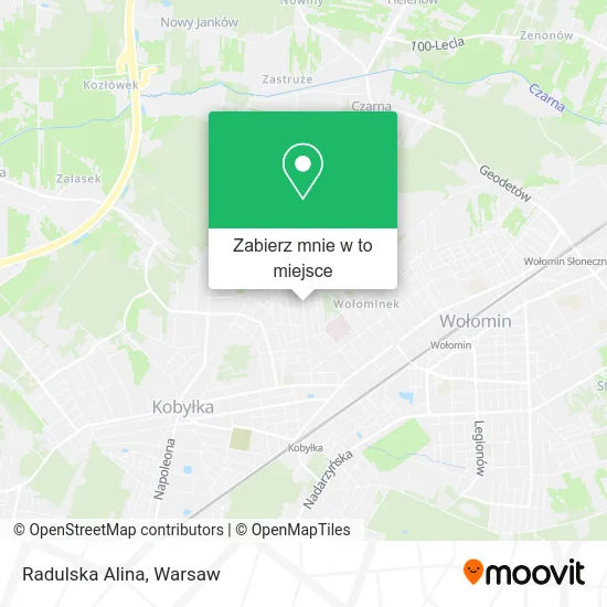 Mapa Radulska Alina