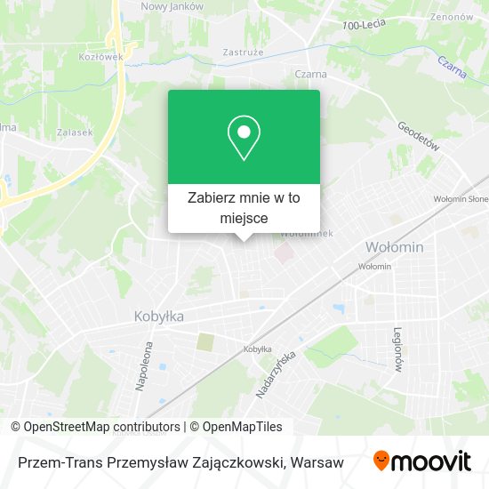 Mapa Przem-Trans Przemysław Zajączkowski