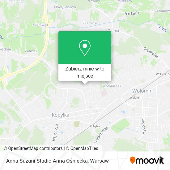 Mapa Anna Suzani Studio Anna Ośniecka