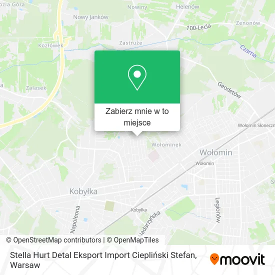 Mapa Stella Hurt Detal Eksport Import Ciepliński Stefan