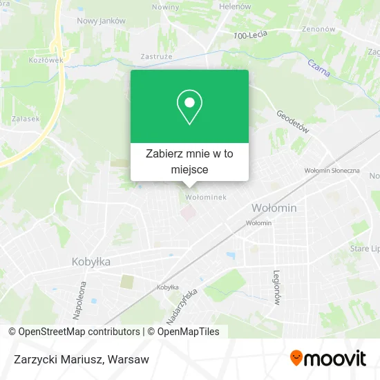 Mapa Zarzycki Mariusz