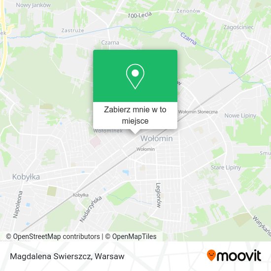 Mapa Magdalena Swierszcz