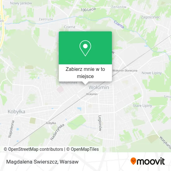 Mapa Magdalena Swierszcz