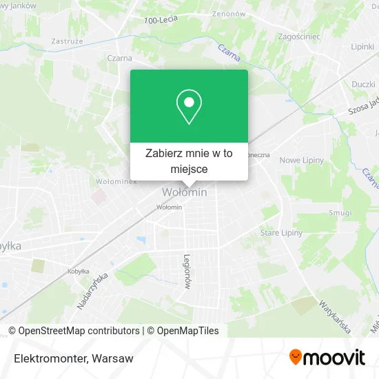 Mapa Elektromonter