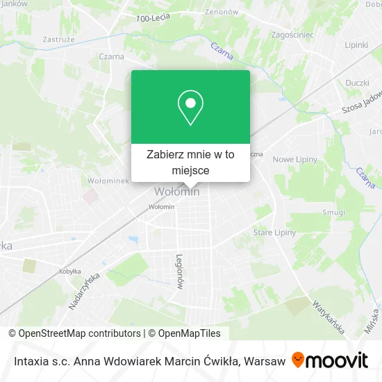 Mapa Intaxia s.c. Anna Wdowiarek Marcin Ćwikła