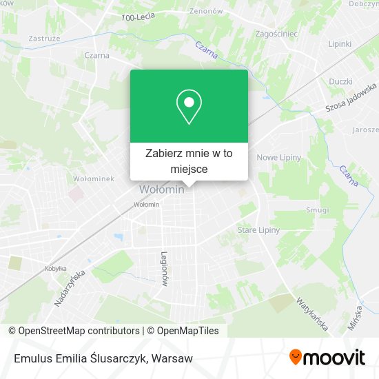 Mapa Emulus Emilia Ślusarczyk