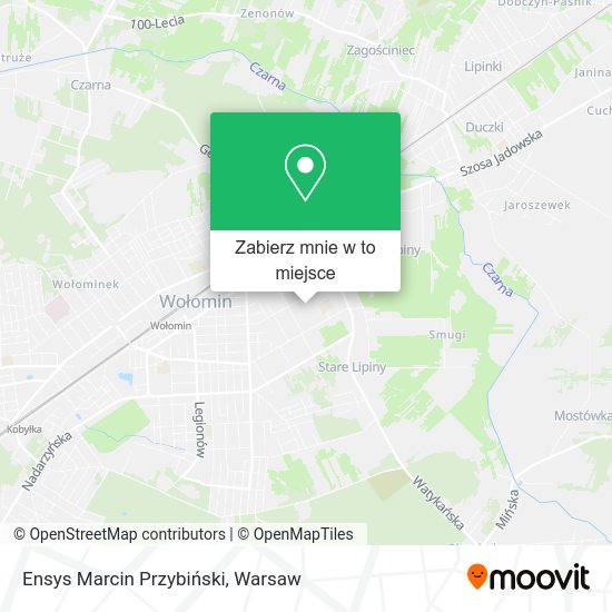 Mapa Ensys Marcin Przybiński