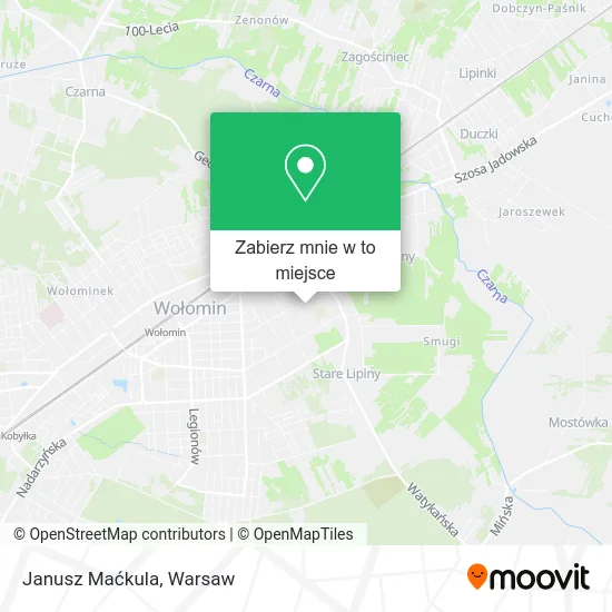 Mapa Janusz Maćkula