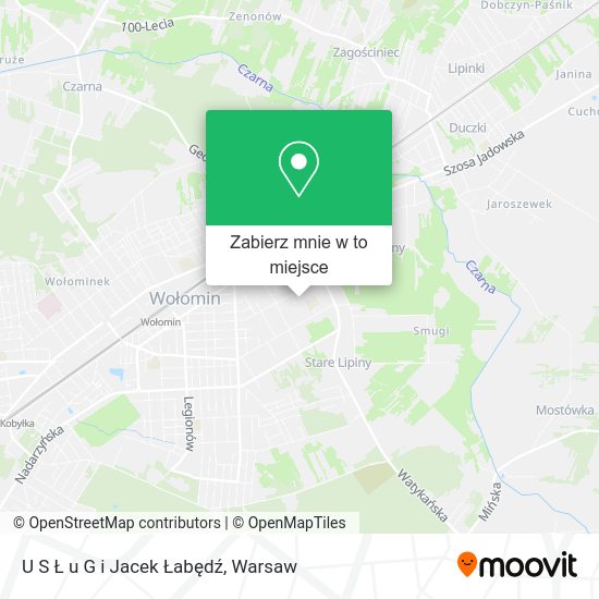 Mapa U S Ł u G i Jacek Łabędź