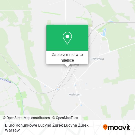 Mapa Biuro Rchunkowe Lucyna Żurek Lucyna Żurek