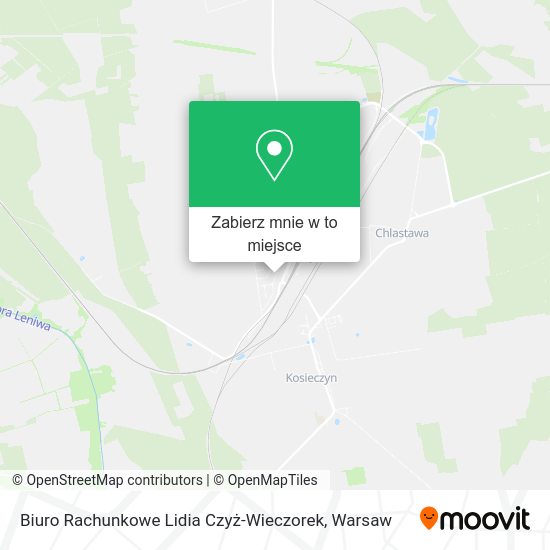 Mapa Biuro Rachunkowe Lidia Czyż-Wieczorek