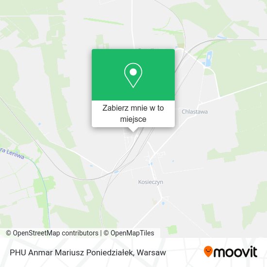 Mapa PHU Anmar Mariusz Poniedziałek