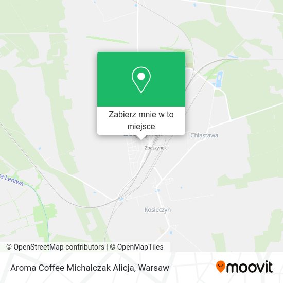 Mapa Aroma Coffee Michalczak Alicja