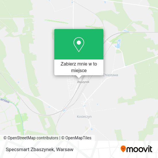 Mapa Specsmart Zbaszynek