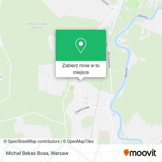 Mapa Michał Bekas Boaa