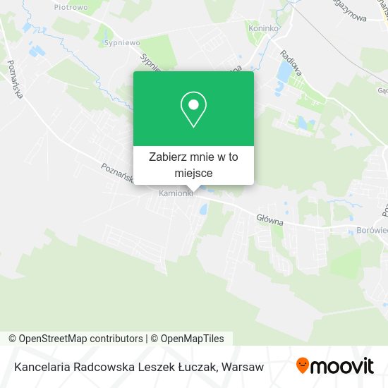 Mapa Kancelaria Radcowska Leszek Łuczak