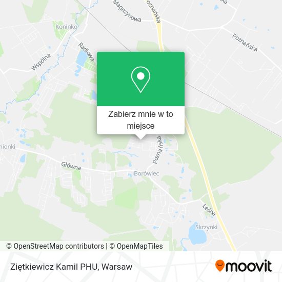 Mapa Ziętkiewicz Kamil PHU