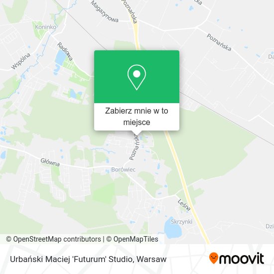 Mapa Urbański Maciej 'Futurum' Studio