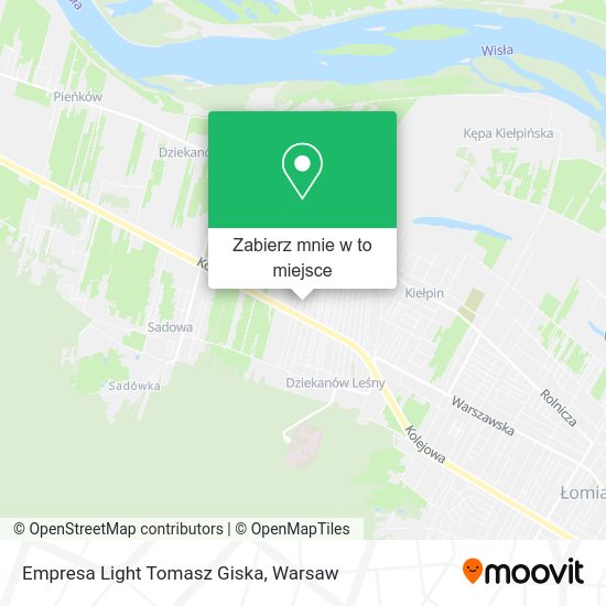 Mapa Empresa Light Tomasz Giska