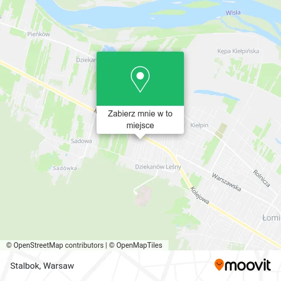 Mapa Stalbok