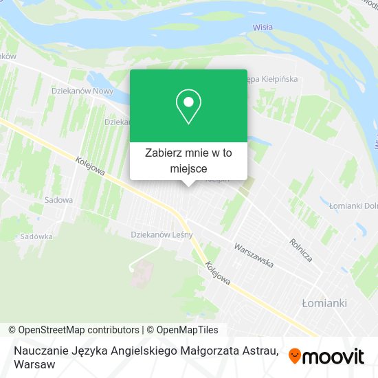 Mapa Nauczanie Języka Angielskiego Małgorzata Astrau