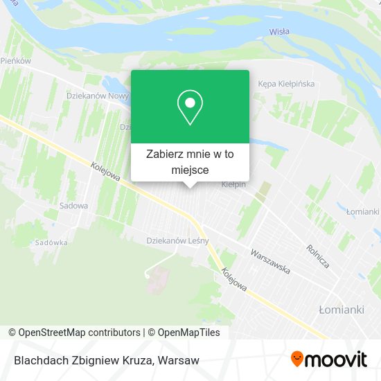 Mapa Blachdach Zbigniew Kruza