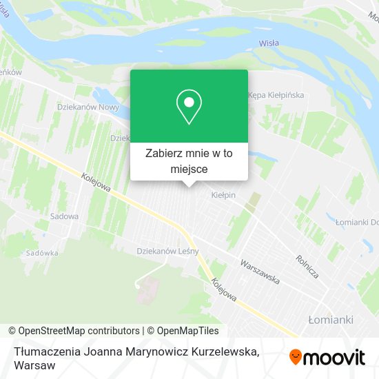 Mapa Tłumaczenia Joanna Marynowicz Kurzelewska